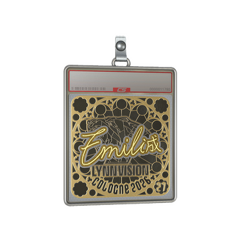 Sticker Slab | EmiliaQAQ (Gold, Ranked) | Cologne 2026 CS2 skin