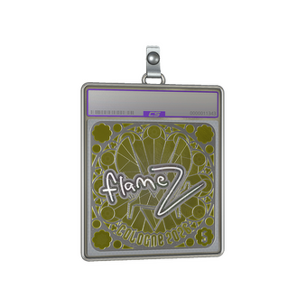 Sticker Slab | FlameZ (Foil, Ranked) | Cologne 2026 CS2 skin