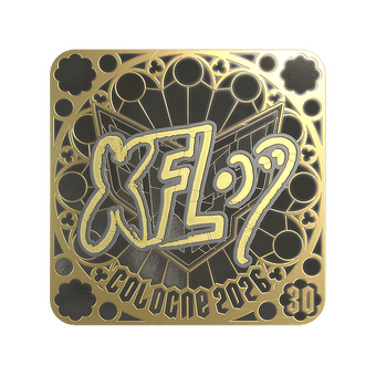 Sticker | xfl0ud (Gold, Ranked) | Cologne 2026 CS2 skin