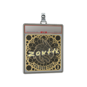 Sticker Slab | zont1x (Gold, Ranked) | Cologne 2026 CS2 skin