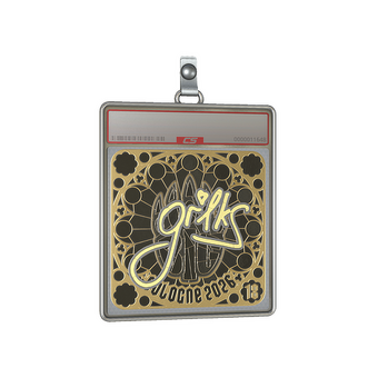 Sticker Slab | gr1ks (Gold, Ranked) | Cologne 2026 CS2 skin