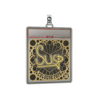 Sticker Slab | susp (Gold, Ranked) | Cologne 2026 CS2 skin