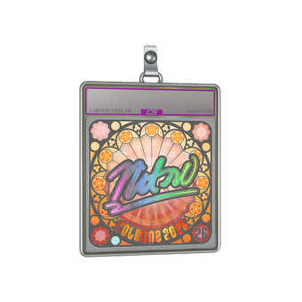 Sticker Slab | nitr0 (Holo, Ranked) | Cologne 2026 CS2 skin