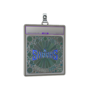 Sticker Slab | Sharks Esports (Foil, Ranked) | Cologne 2026 CS2 skin