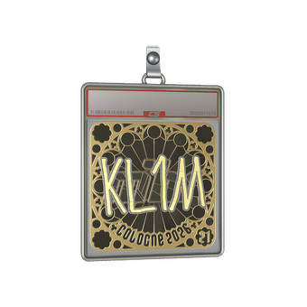 Sticker Slab | kl1m (Gold, Ranked) | Cologne 2026 CS2 skin