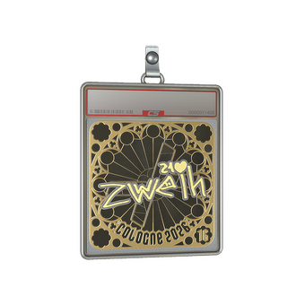Sticker Slab | zweih (Gold, Ranked) | Cologne 2026 CS2 skin