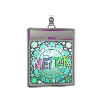 Sticker Slab | nettik (Holo, Ranked) | Cologne 2026 CS2 skin