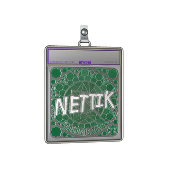 Sticker Slab | nettik (Foil, Ranked) | Cologne 2026 CS2 skin