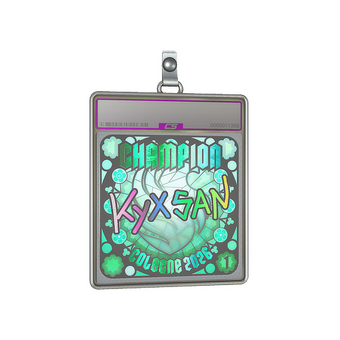 Sticker Slab | kyxsan (Holo, Ranked) | Cologne 2026 CS2 skin
