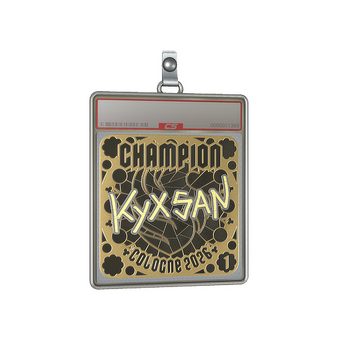 Sticker Slab | kyxsan (Gold, Ranked) | Cologne 2026 CS2 skin