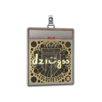 Sticker Slab | dziugss (Gold, Ranked) | Cologne 2026 CS2 skin