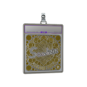 Sticker Slab | saadzin (Foil, Ranked) | Cologne 2026 CS2 skin