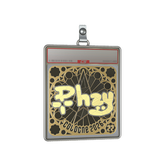 Sticker Slab | phzy (Gold, Ranked) | Cologne 2026 CS2 skin