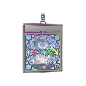 Sticker Slab | esenthial (Holo, Ranked) | Cologne 2026 CS2 skin