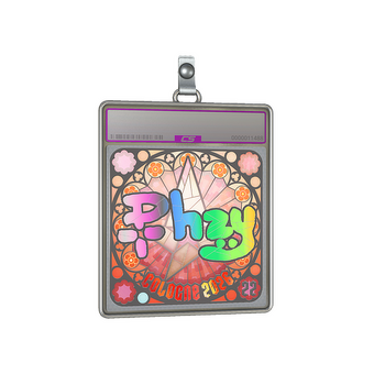 Sticker Slab | phzy (Holo, Ranked) | Cologne 2026 CS2 skin