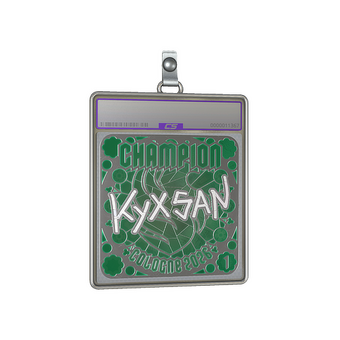 Sticker Slab | kyxsan (Foil, Ranked) | Cologne 2026 CS2 skin