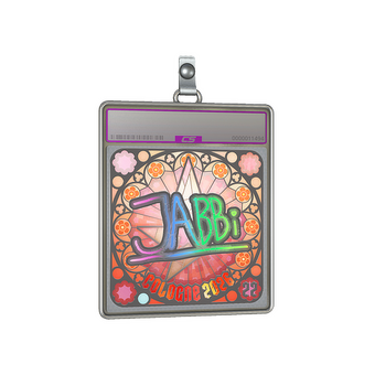 Sticker Slab | jabbi (Holo, Ranked) | Cologne 2026 CS2 skin