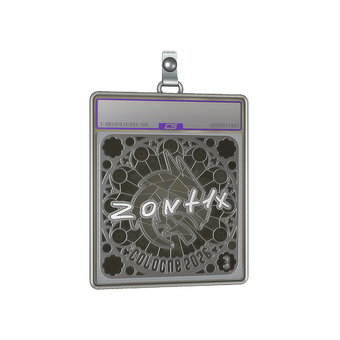Sticker Slab | zont1x (Foil, Ranked) | Cologne 2026 CS2 skin