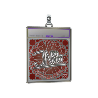Sticker Slab | jabbi (Foil, Ranked) | Cologne 2026 CS2 skin