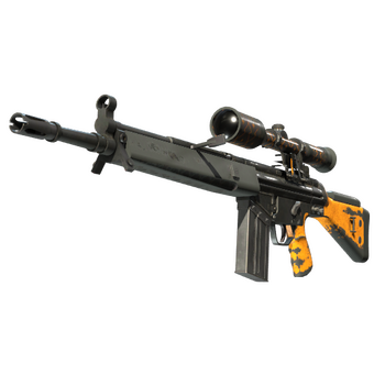 Souvenir G3SG1 | Orange Kimono (Battle-Scarred) CS2 skin