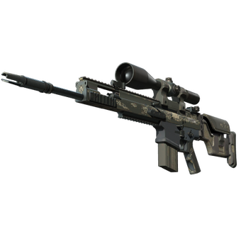 Souvenir SCAR-20 | Stone Mosaico (Battle-Scarred) CS2 skin