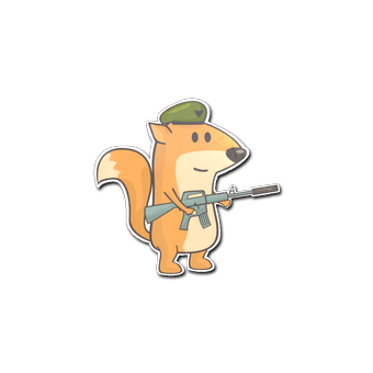 Sticker | Doru The Fox CS2 skin